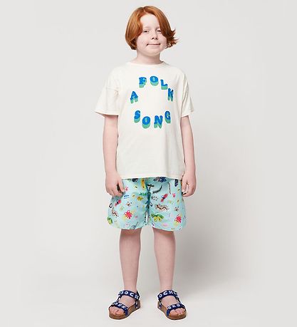 Bobo Choses Bådeshorts - UV50+ - Funny Insects - Bermuda - Aqua