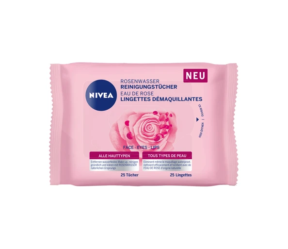 Nivea Rosenwasser Reinigungstücher