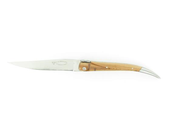 Aubracien 12 cm - Genévrier - 1 mitre Couteau de poche par Laguiole en Aubrac