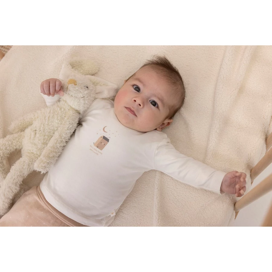Feetje Langarmshirt Sparkle Natur