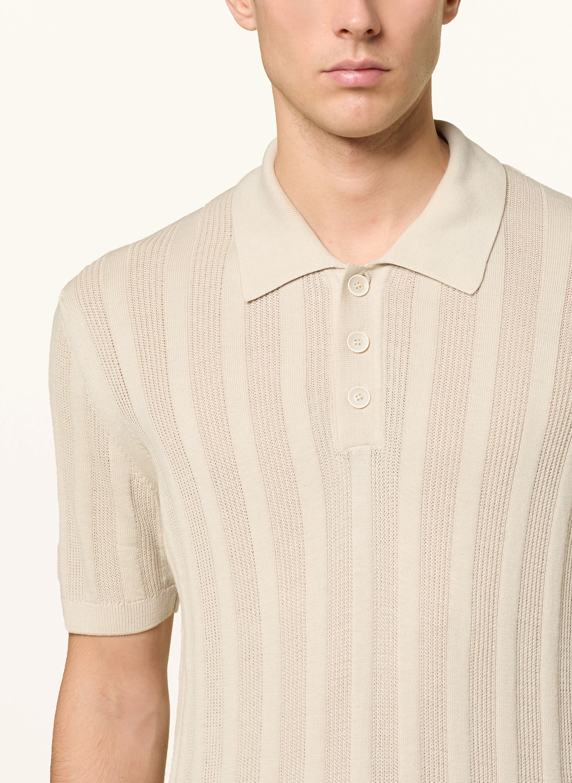 BALDESSARINI Strick-Poloshirt