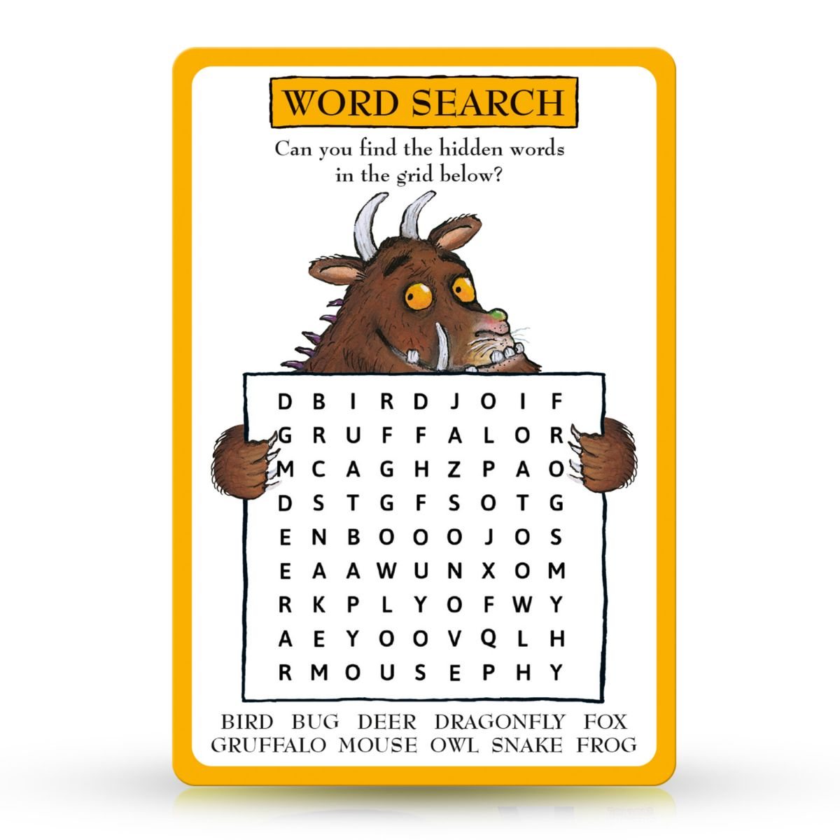 THE GRUFFALO TOP TRUMPS 2021