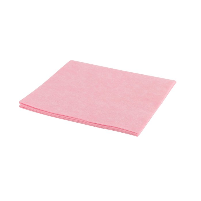 Vaatdoek viscose ca. 125 -grams pak a 10 ca. 38x40 cm roze 102098