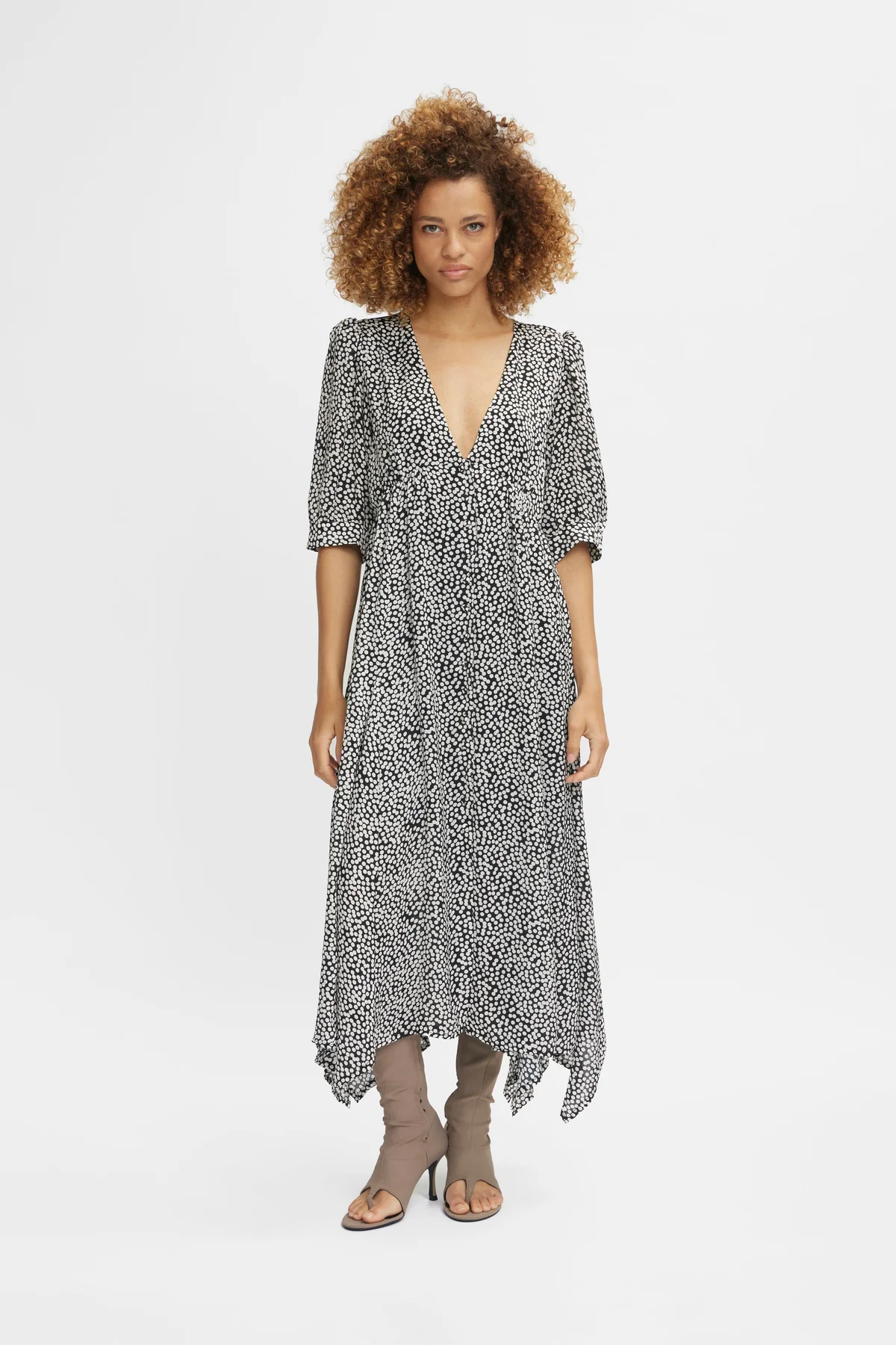 Gestuz PrikkaGZ P midi dress