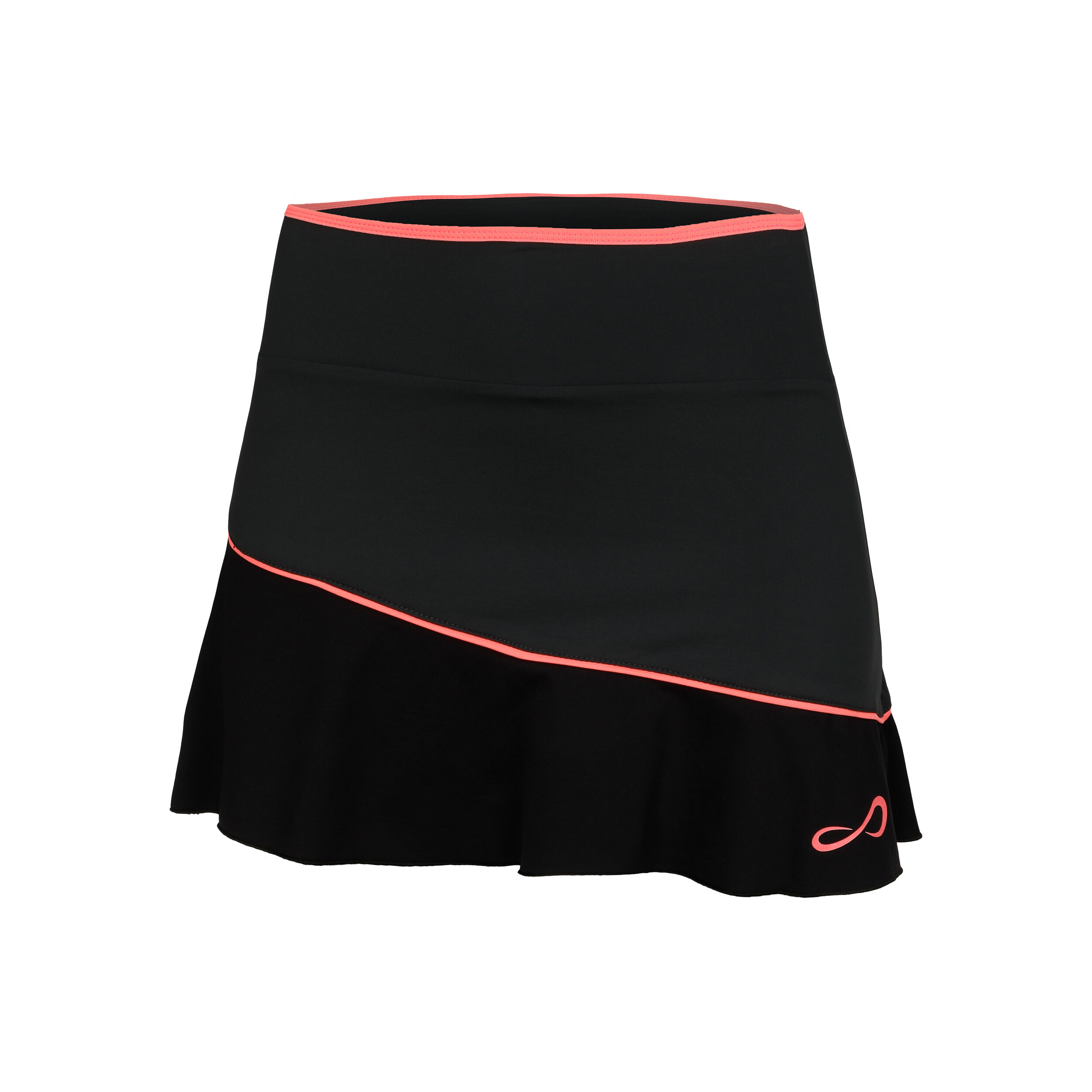 Endless Curve Jupe Femmes - Noir , Corail