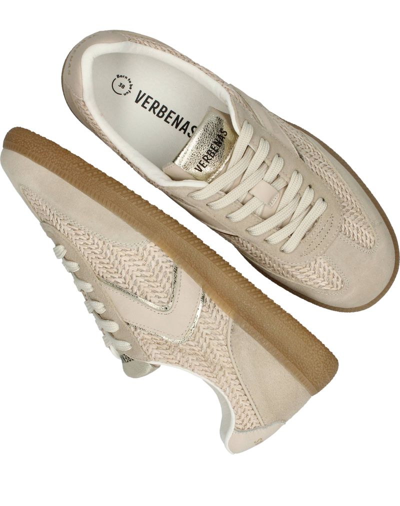 Verbenas Sound Sneakers Beige Dames