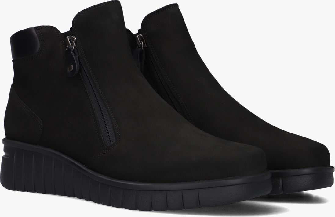 zwarte hartjes enkelboots 172.2201 country boot