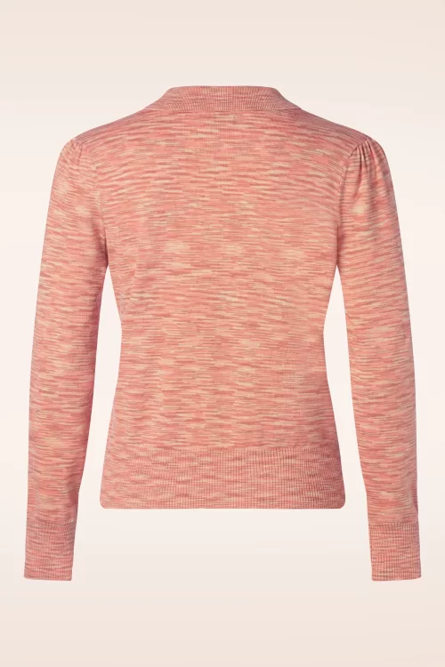 King Louie Polo Sham top in dusty rose