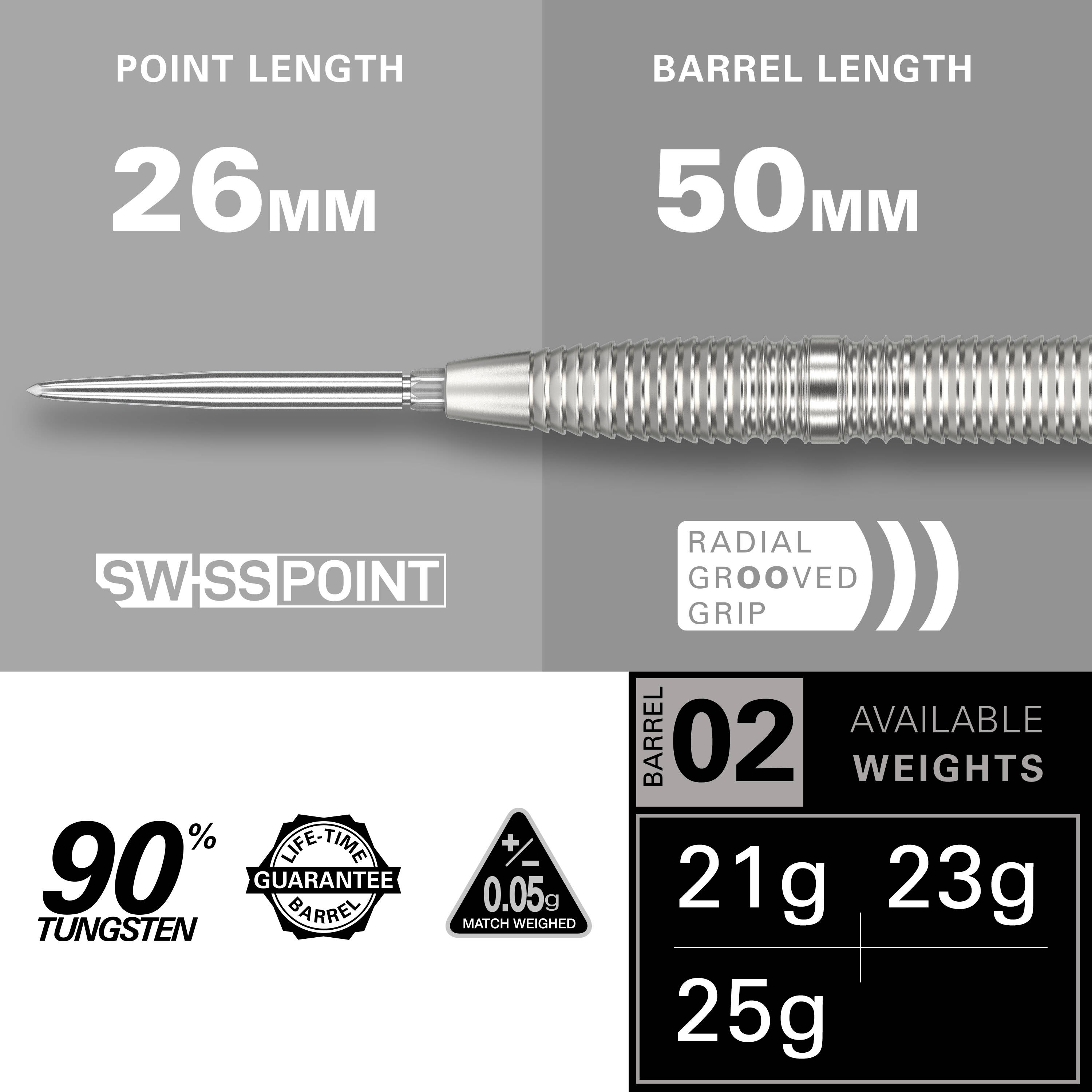 Target - Swiss Point - Crux 02 - Steeldart