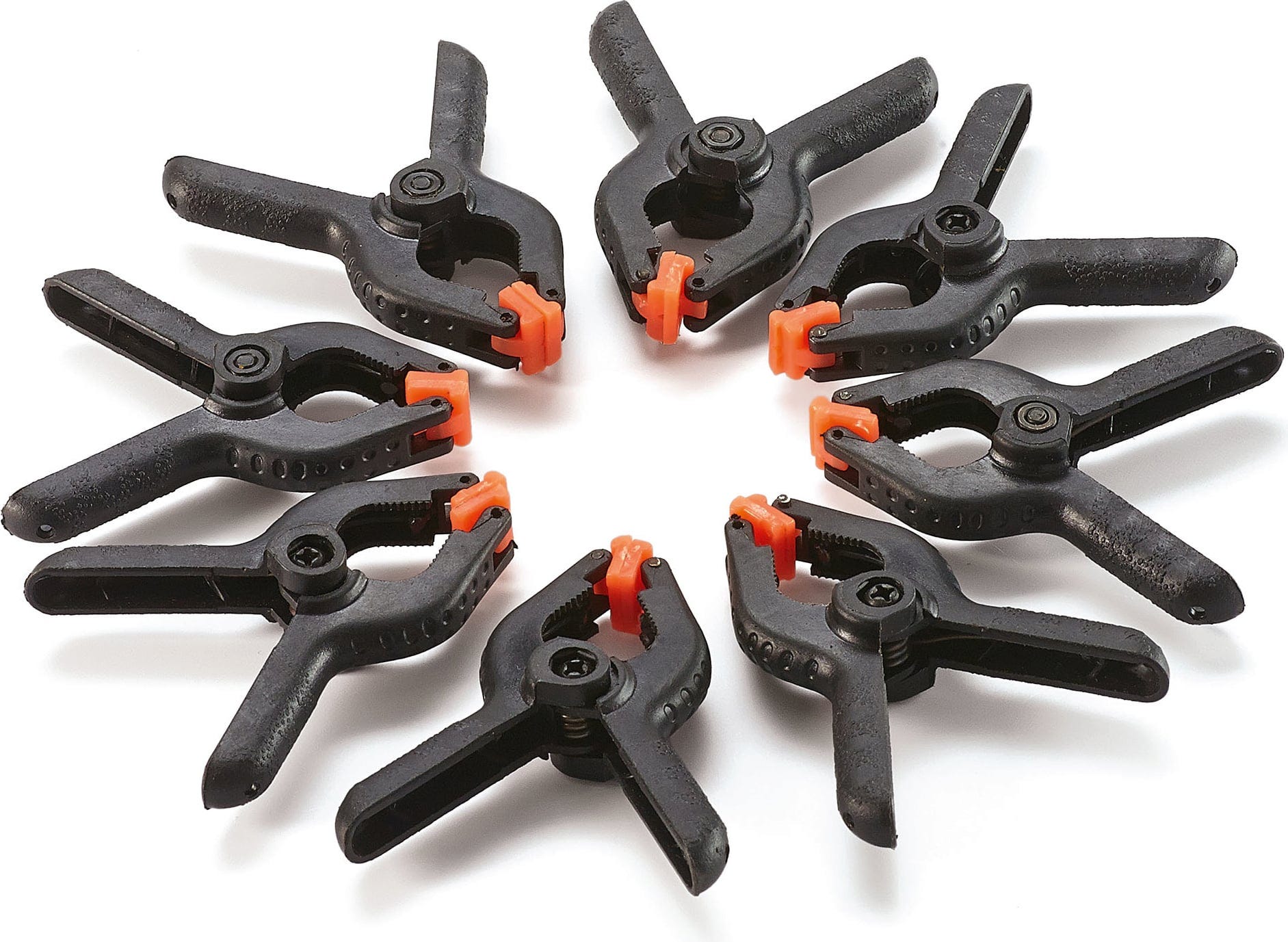 Revell  Spannzwingen-Set, 8-teilig    Praktische Spannzwingen im 8er Set