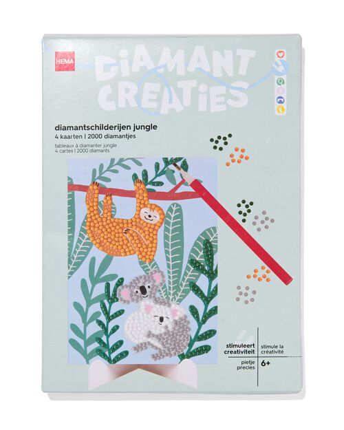 créations en diamants tableaux animaux
