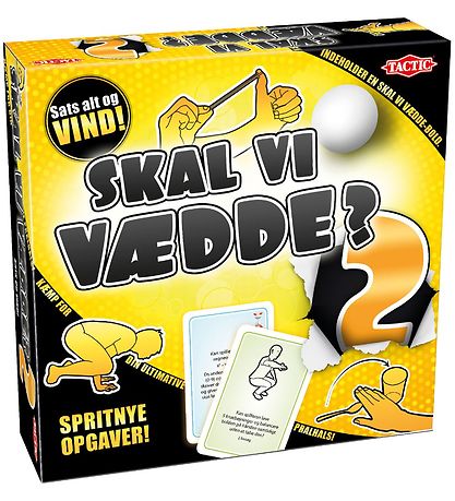 TACTIC Br?tspil - Skal Vi V?dde? 2
