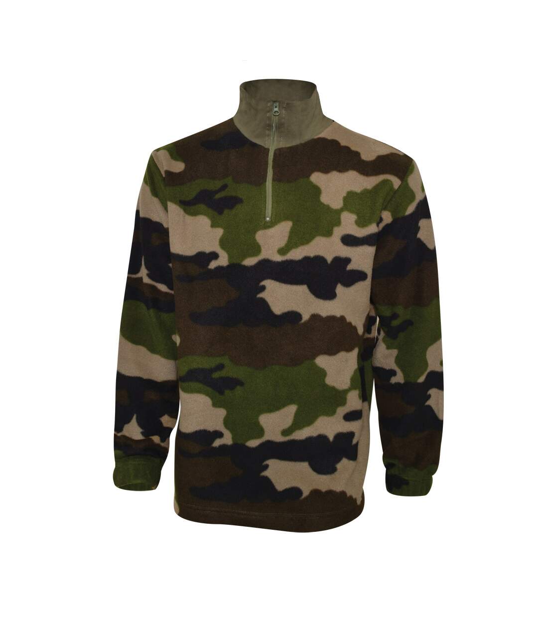 Sweat polaire camouflage ce