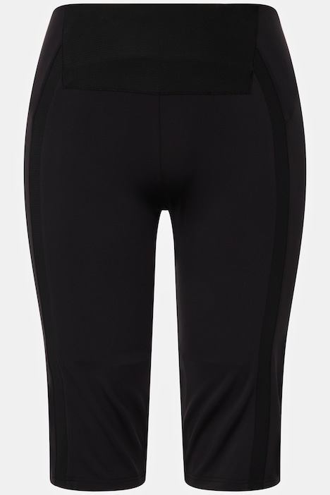 Radlerhose, Mesh-Einsätze, Slim, Stretch