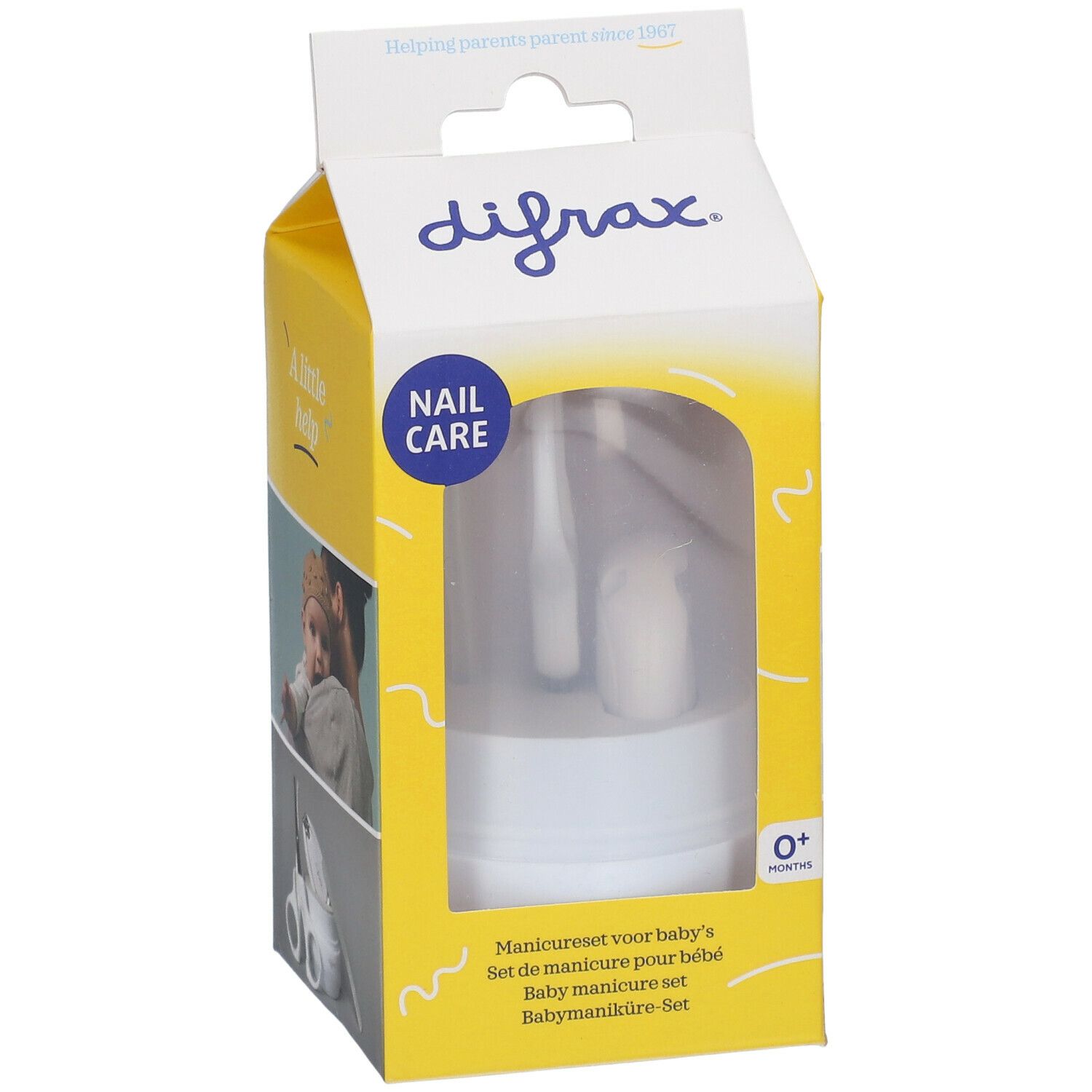 difrax® Maniküre Set De Luxe Weiß