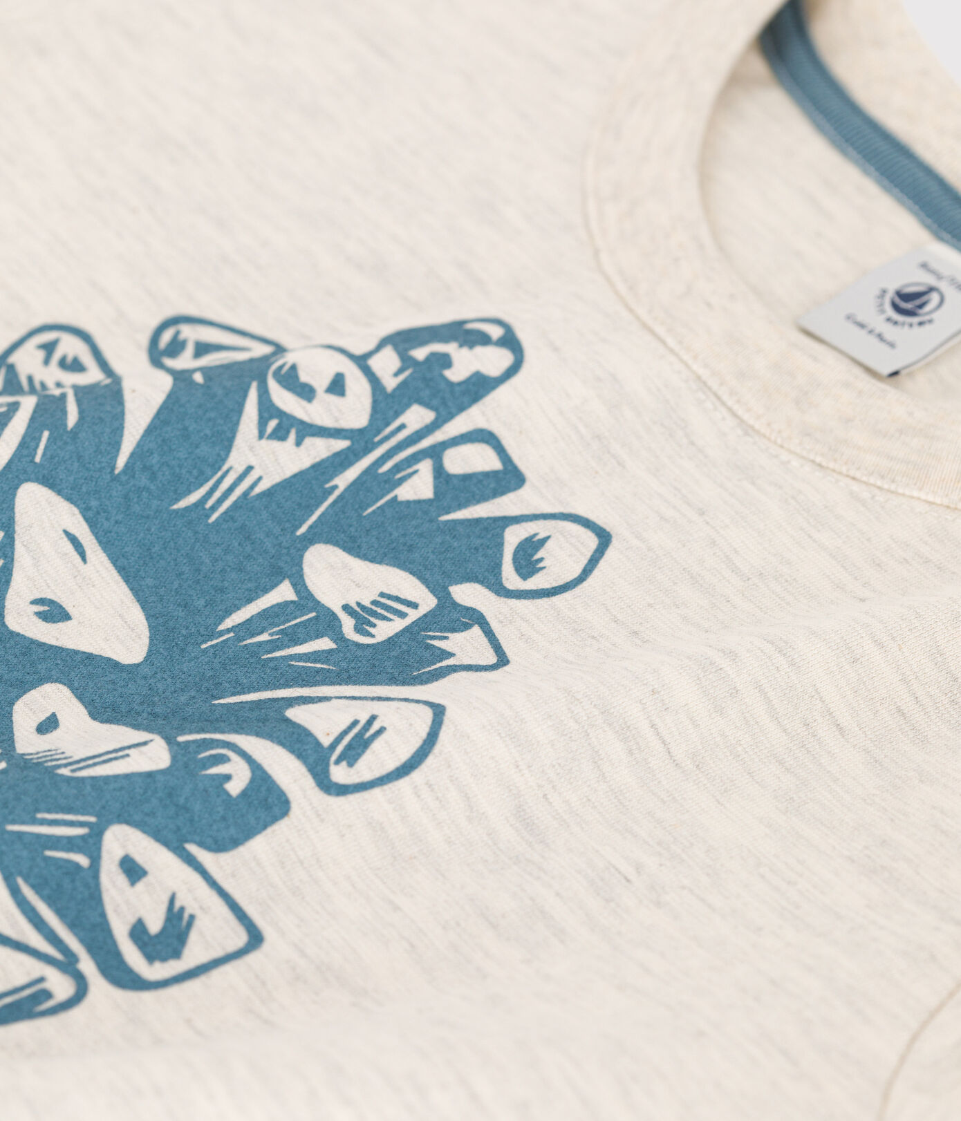 Tee-shirt manches longues en coton enfant garçon