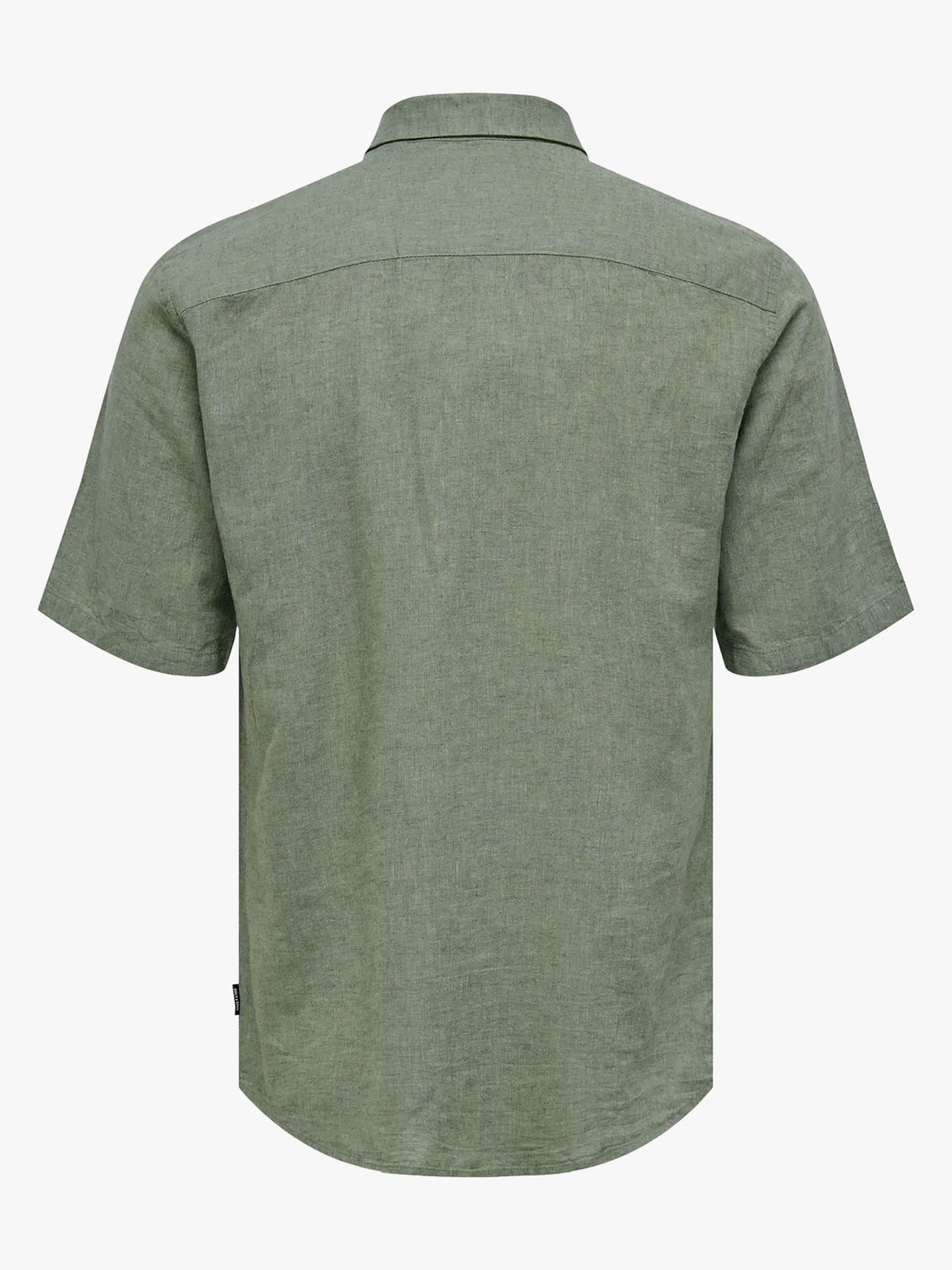 Caiden Short Sleeve Solid Linen Shirt