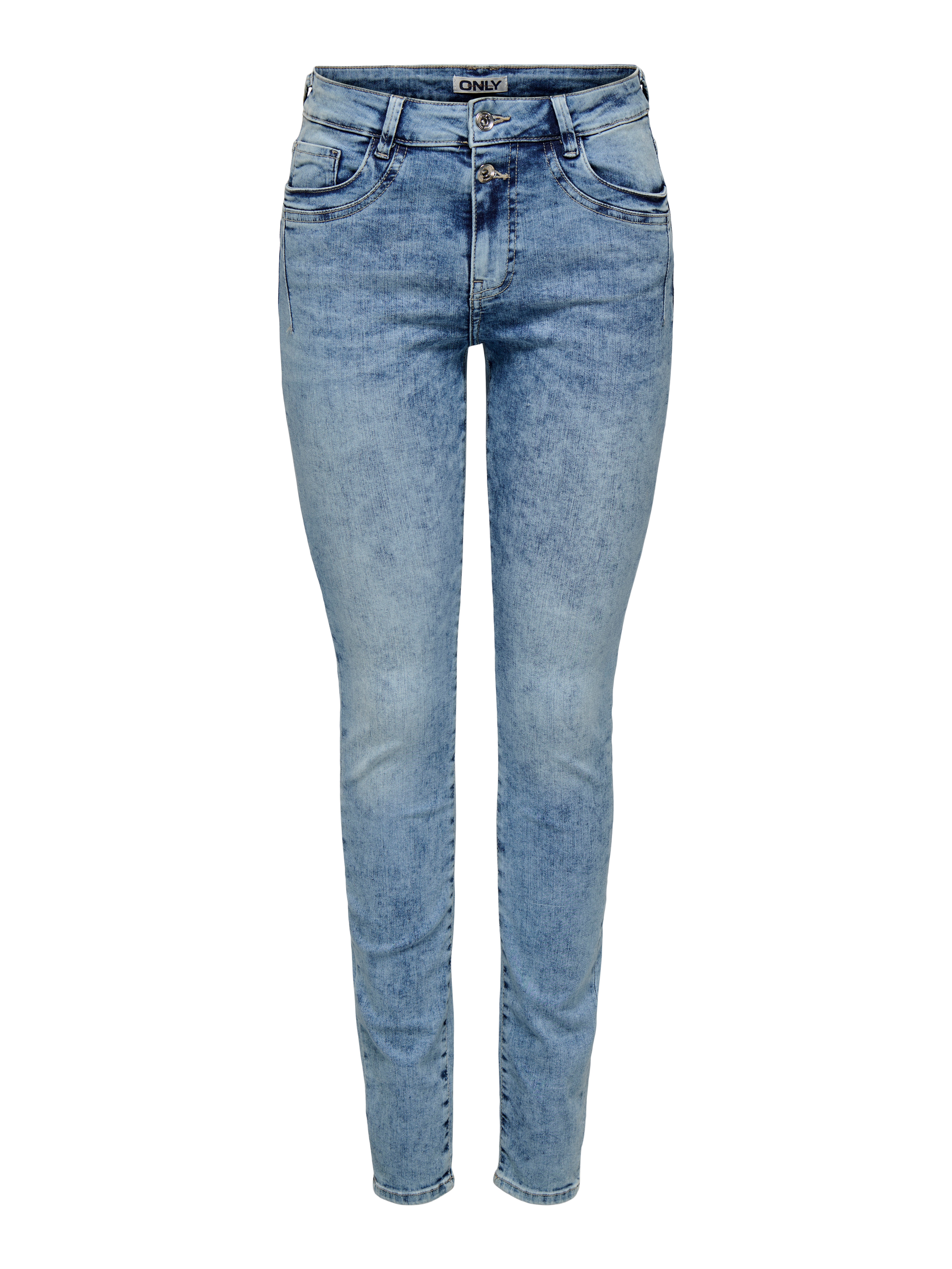 ONLBLUSH Mittlere Taille Skinny Fit Jeans Light Blue Denim