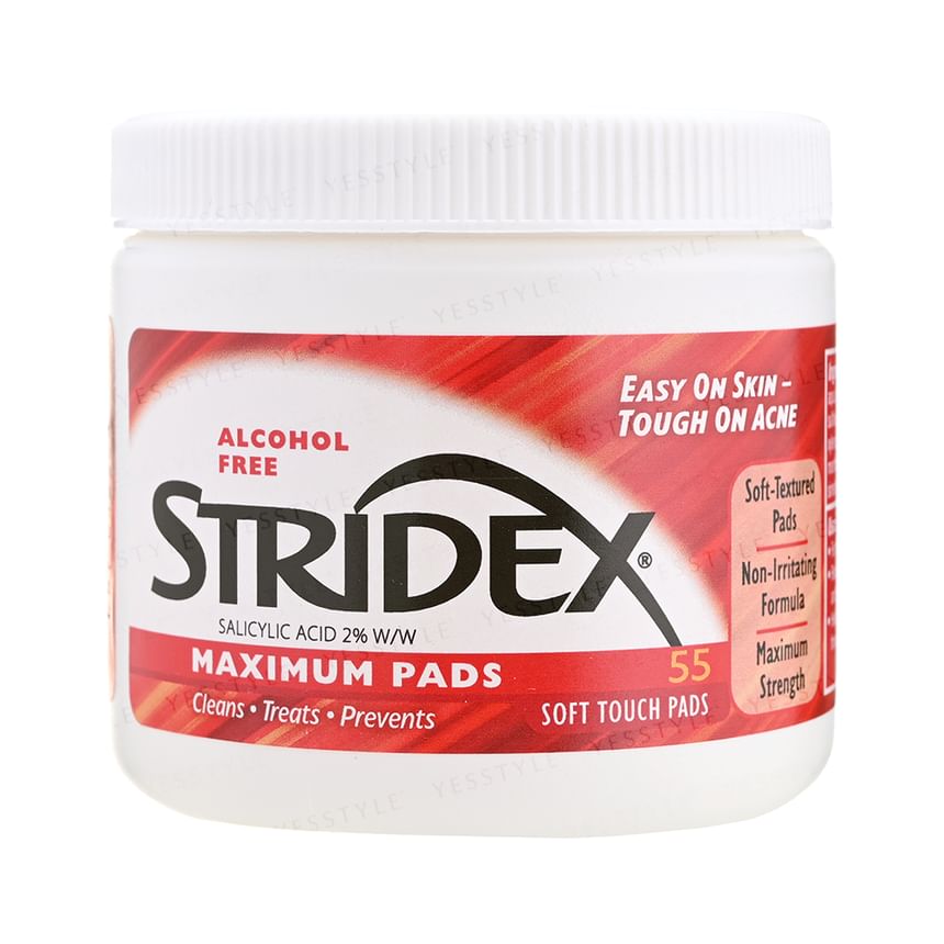 STRIDEX - Zachte aanraakpads met maximaal 2% salicylzuur