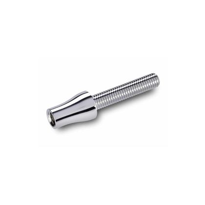 Support Clignotant Kellermann Adaptateur rigide M8x40 mm pour Micro et Rhombus Chrome Universel - Noir