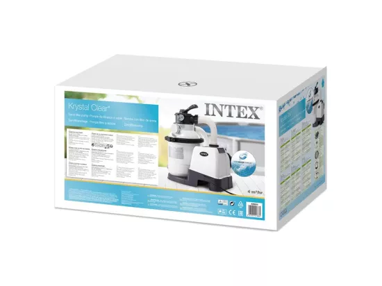 Pompe de filtration à sable pour piscines 4500 l/h Intex 26644