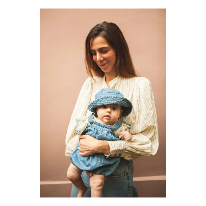 Louis Louise Barboteuse Aurelien Denim | Bleu jean