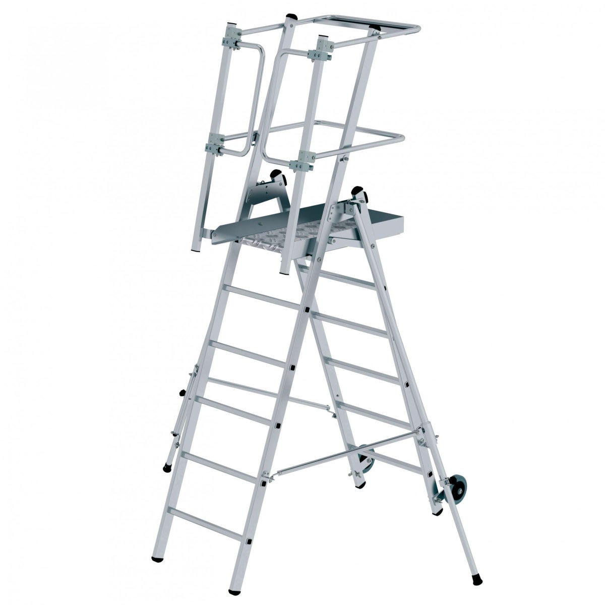 MUNK FlexxStep 6-sporten platformladder