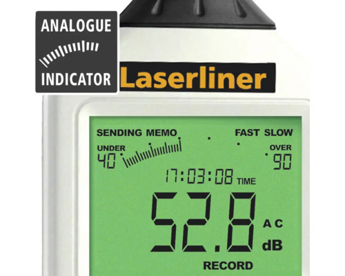 Laserliner SoundTest-Master geluidsniveaumeter