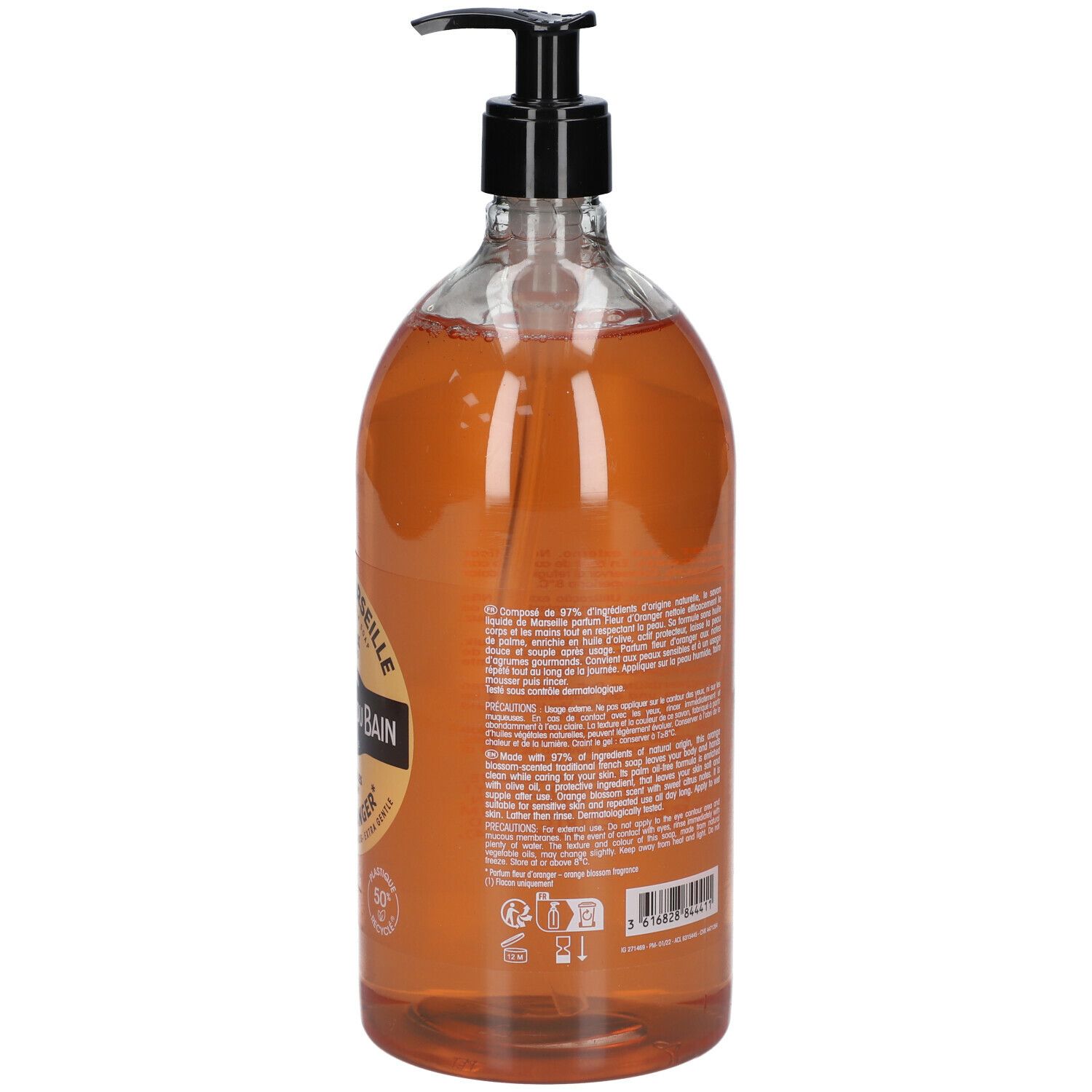 Le Comptoir du Bain Traditionelle Seife aus Marseille Orangenblüte