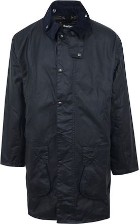 Barbour Border Wax Jas Blauw MWX0008-NY91 kopen