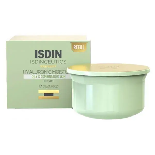 Isdin Isdinceutics Recharge Creme Hidratante Hialurônico para Pele Oleosa 50g
