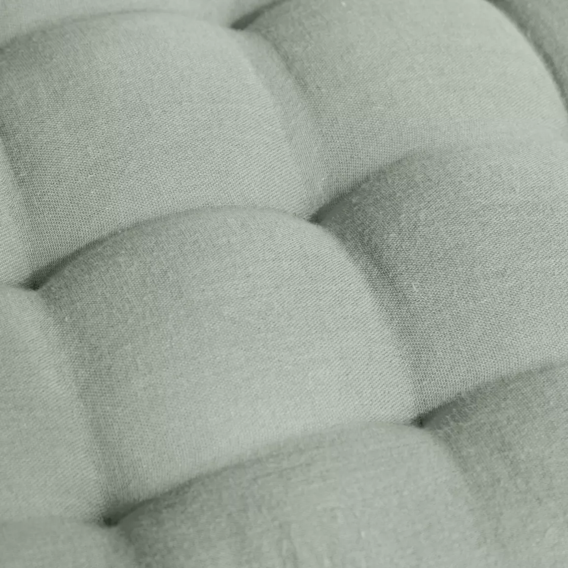 Matelas de sol gaze de coton (60 x 120 cm) Gaïa Vert eucalyptus