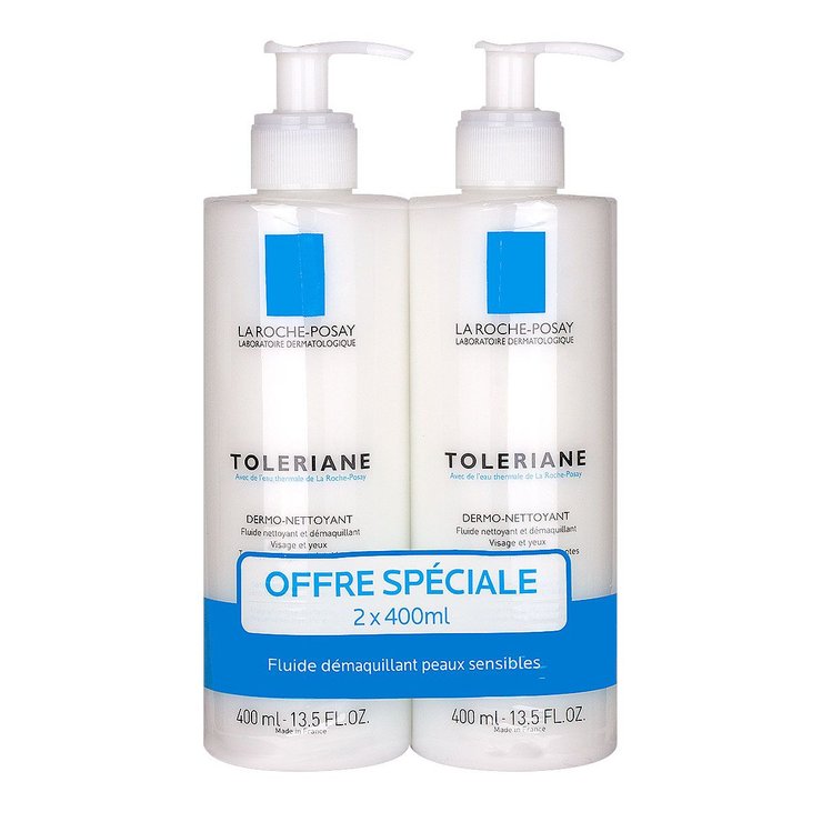 Tolériane dermo-nettoyant 2x400ml