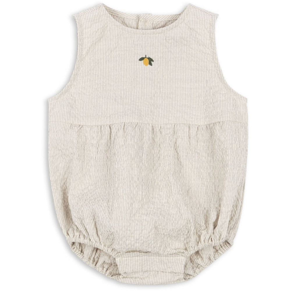 Køb Konges Sløjd Quarry Stripe Elliot Romper GOTS