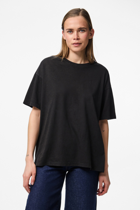 Pieces zwarte dames t-shirt