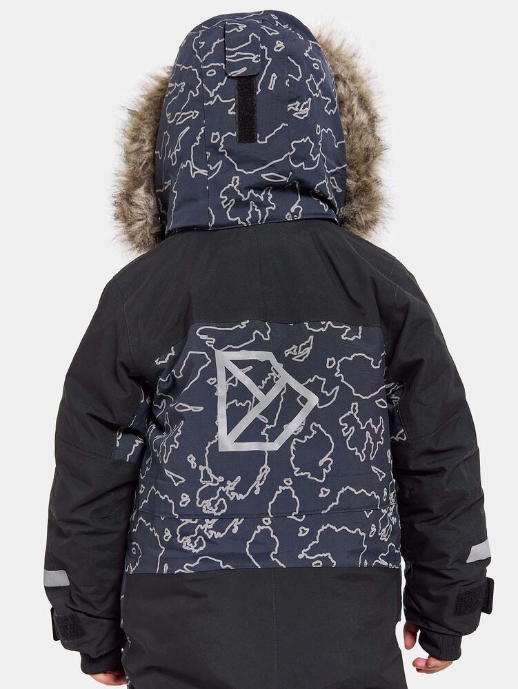 Didriksons Bjärven Vinterdress, Grundsund Reflective Navy