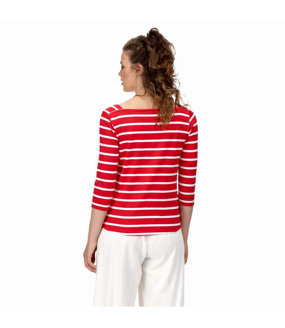 Regatta - T-shirt POLEXIA - Femme (Rouge / Blanc) - UTRG6921