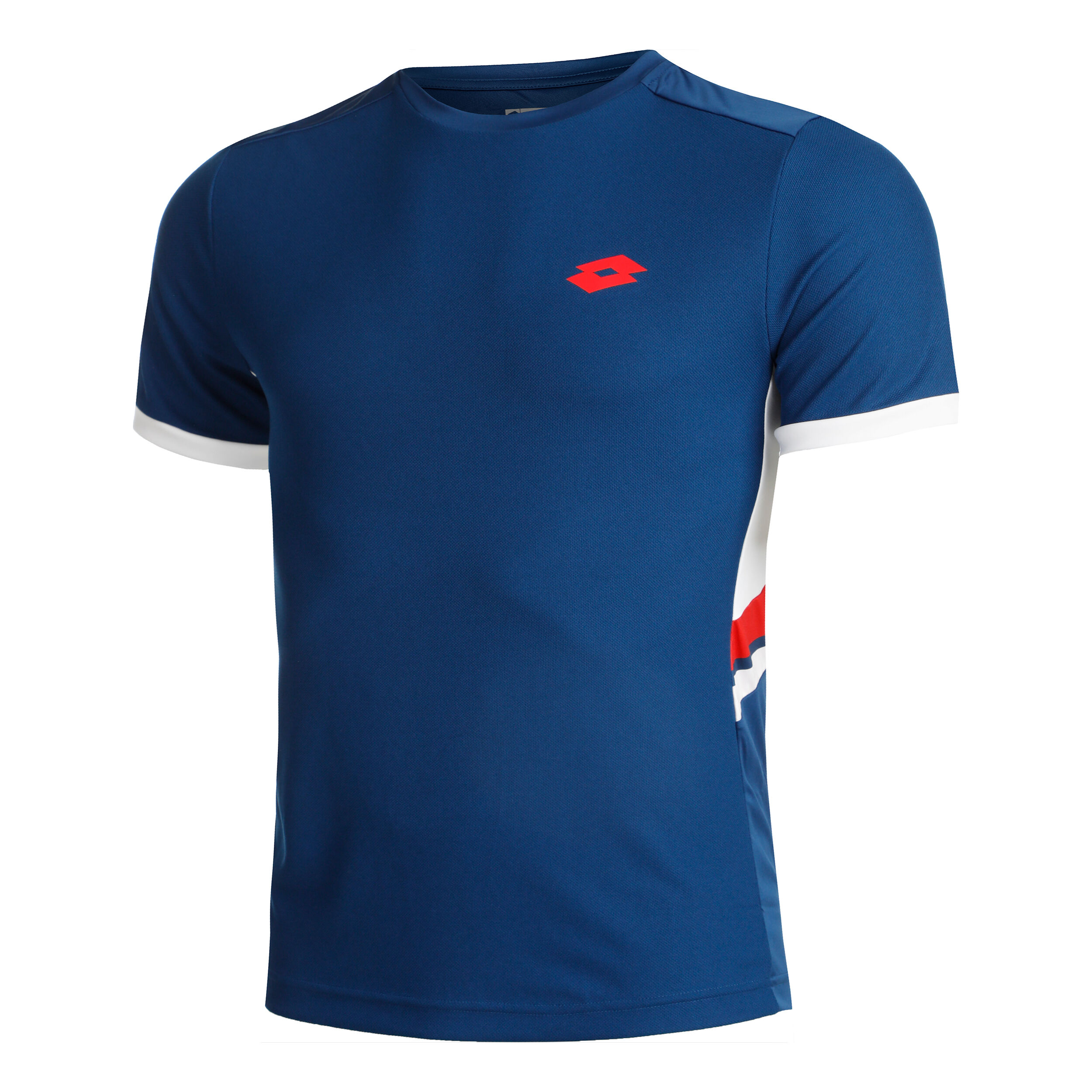 Lotto Squadra III T-shirt Hommes - Bleu