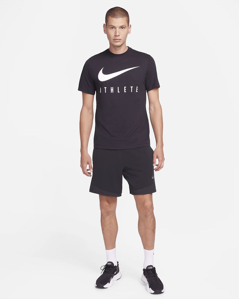 T-shirt de training Nike Dri-FIT Noir pour homme