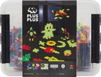 Plus-Plus Build and Glow 3D Oppbevaringsboks 2000 Deler