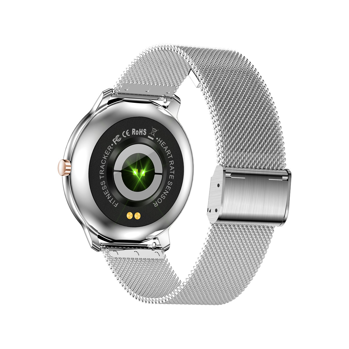 Montre SMARTY 2.0 elegance mixte connecté boîtier métal bracelet acier