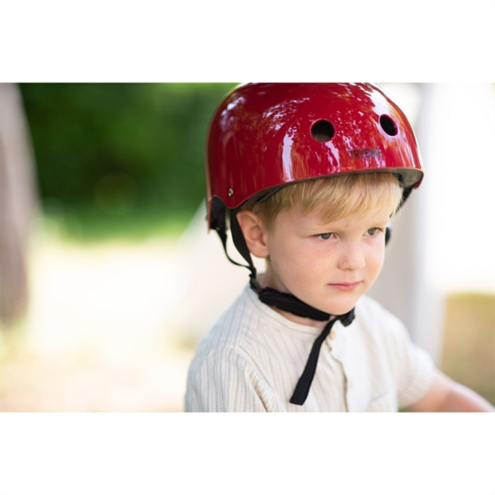 Køb Trybike CoConut Ruby Red Helmet Retro Look