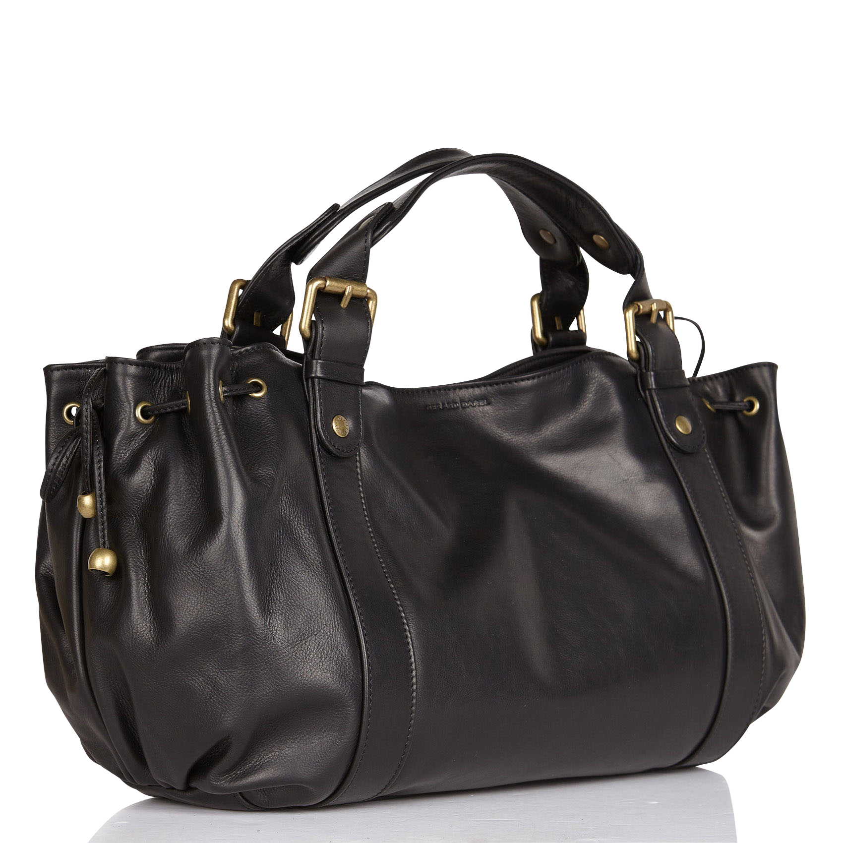 Cabas en cuir | Noir