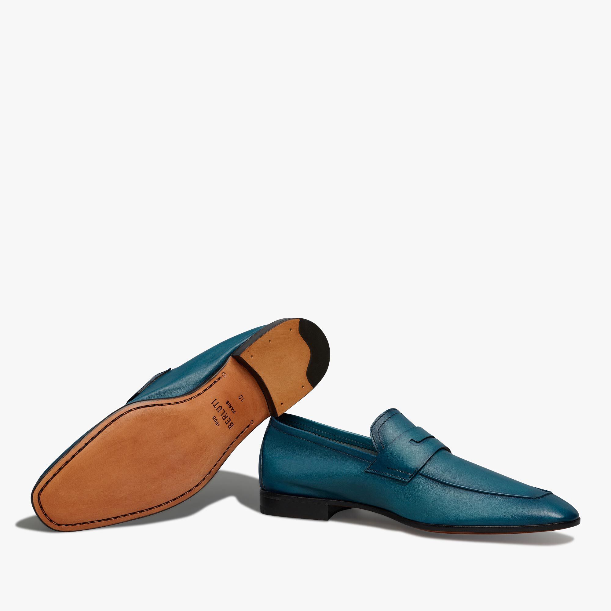 Mocassin Lorenzo En Cuir De Kangourou Scritto