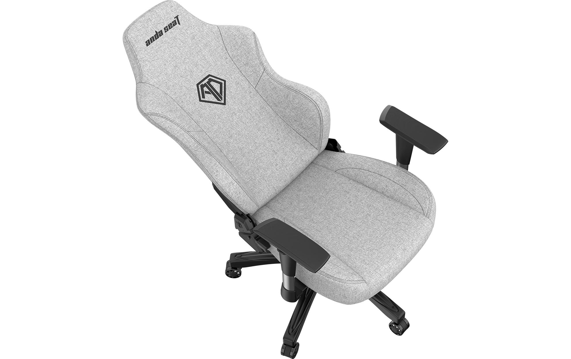Gaming-Stuhl Phantom 3 Grau<br>Gaming-Stuhl aus Kunstleder und mit einer Belastbarkeit von bis zu 100 kg