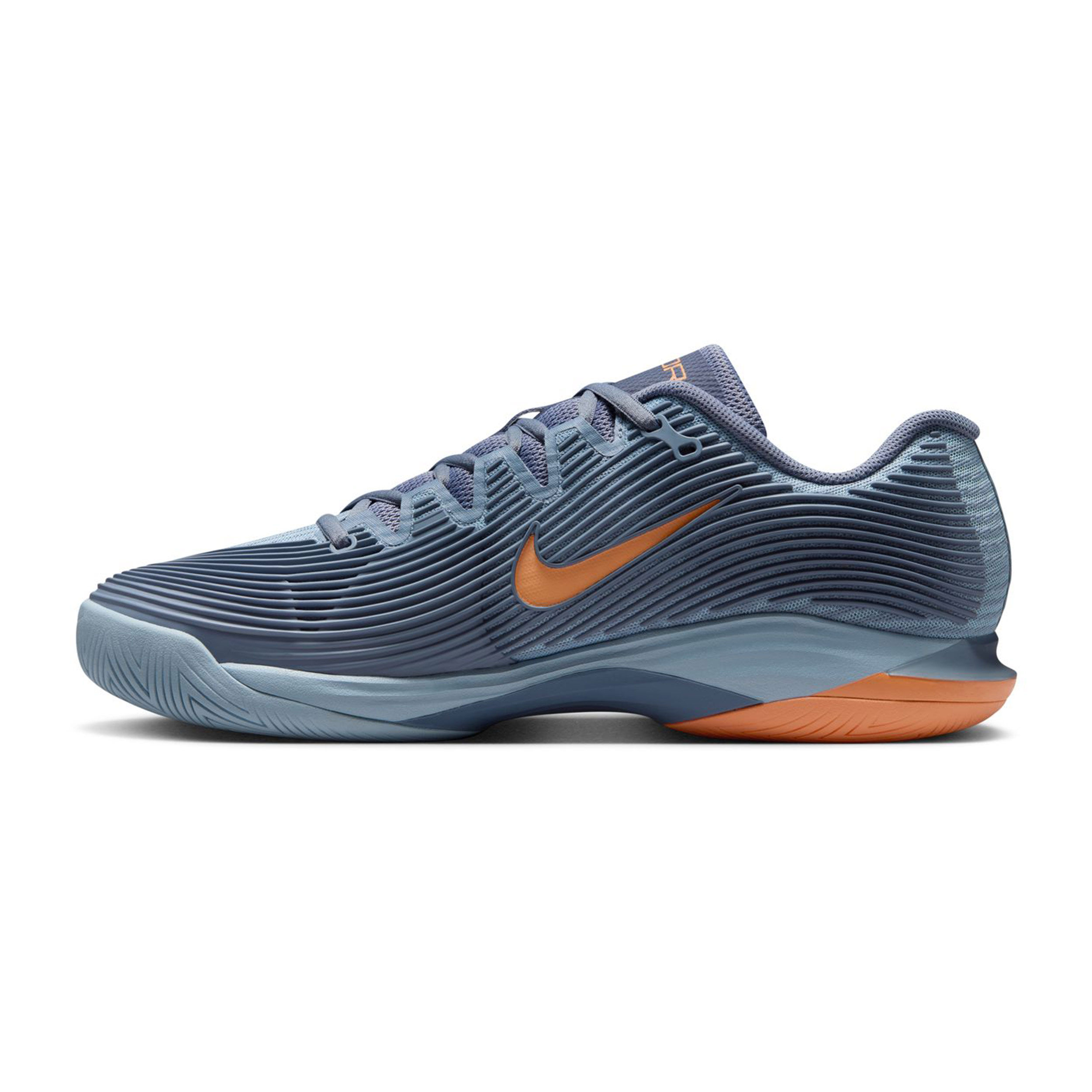 Nike Vapor 12 Chaussures Toutes Surfaces Hommes - Bleu Gris, Abricot