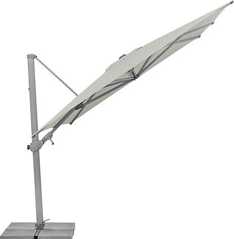 Suncomfort by Glatz VARIOFLEX Sonnenschirm - Hellgrau / B: 330.0 cm x T: 270.0 cm x H: 254.0 cm