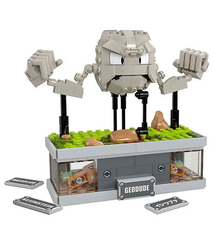 MEGA Pokémon - Mini Bewegungs-Geodude - 355 Teile
