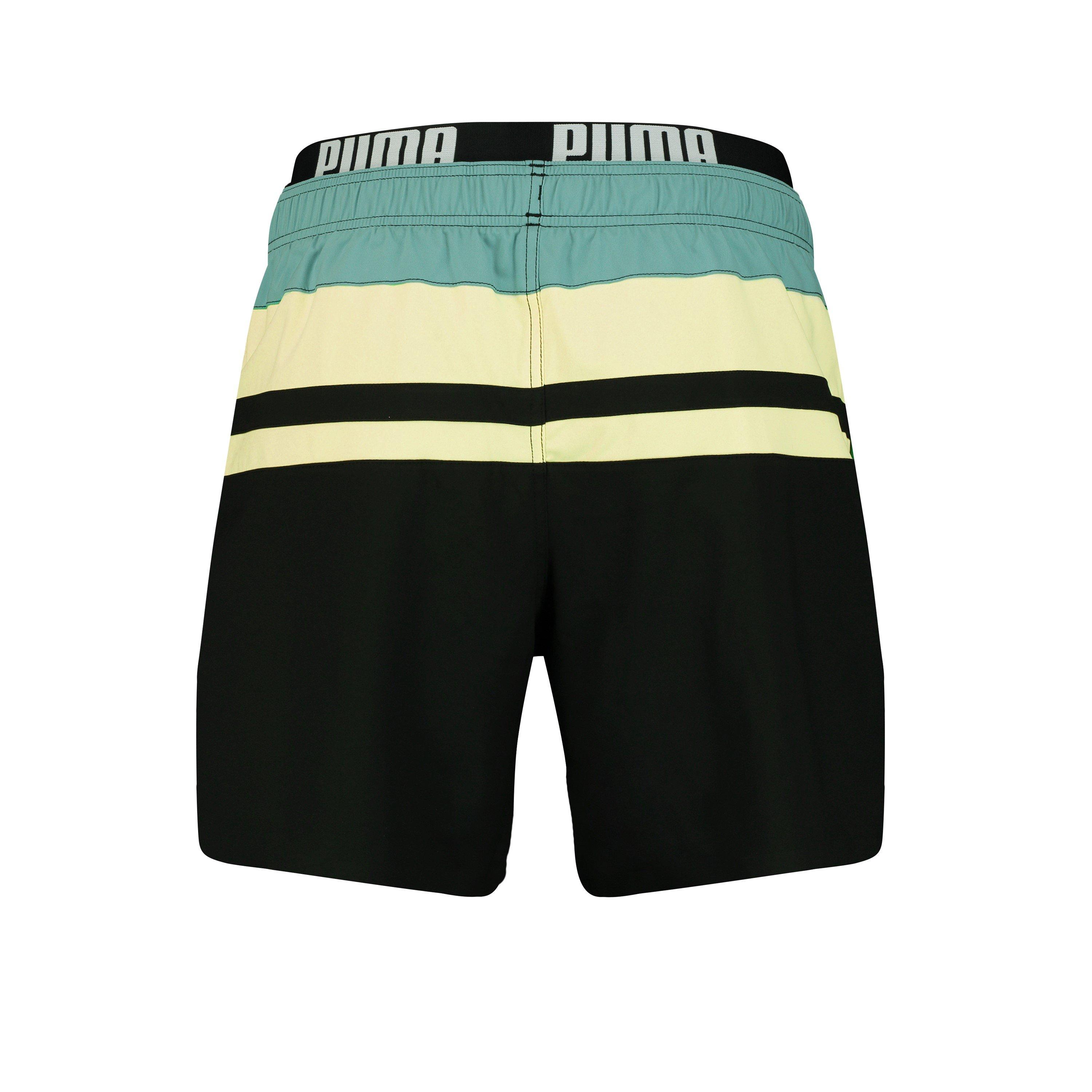 Puma Heri Stripe Mid Swim Shorts Mens