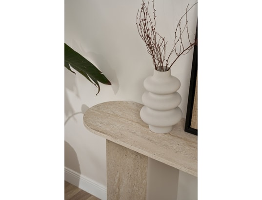 CONCEPT1 - Console Sira Travertin 150 x 35 x h75cm